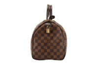 0461. Louis Vuitton Speedy 30 Damier Ebene Canvas, Gold Hardware5