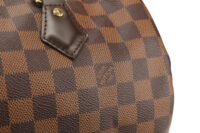0461. Louis Vuitton Speedy 30 Damier Ebene Canvas, Gold Hardware7