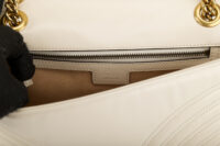 0465. Gucci Marmont Medium Beige Leather, Gold hardware16