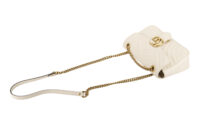 0465. Gucci Marmont Medium Beige Leather, Gold hardware7