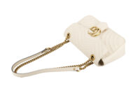 0465. Gucci Marmont Medium Beige Leather, Gold hardware8