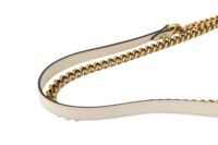 0465. Gucci Marmont Medium Beige Leather, Gold hardware9