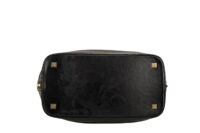 0467. Louis Vuitton Suhali lockit Tote Black Leather, Gold Hardware10