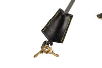 0467. Louis Vuitton Suhali lockit Tote Black Leather, Gold Hardware12