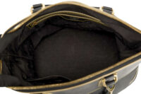 0467. Louis Vuitton Suhali lockit Tote Black Leather, Gold Hardware13