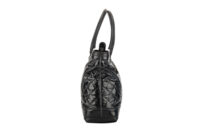 0471. Chanel 31 Cambon Quilted Black Patent Leather, Aged Silver tone Hardware3