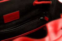 0475. Louis Vuitton Supreme Red Epi Leather Backpack, Silver Hardware14