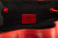 0475. Louis Vuitton Supreme Red Epi Leather Backpack, Silver Hardware16