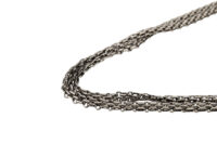 0477. Chanel Timeless Re-issue Grey Metallic Finish, Silver Hardware10