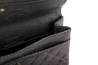 0477. Chanel Timeless Re-issue Grey Metallic Finish, Silver Hardware16