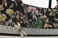0415. Dior Book Tote Embroidered Canvas Bag11