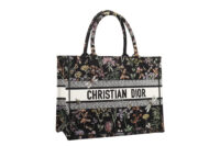 0415. Dior Book Tote Embroidered Canvas Bag2