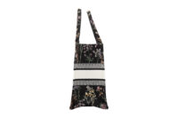 0415. Dior Book Tote Embroidered Canvas Bag4