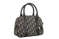 0416. Dior D-Vibe Bowling Bag, Gold Hardware2