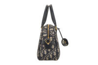 0416. Dior D-Vibe Bowling Bag, Gold Hardware3