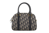 0416. Dior D-Vibe Bowling Bag, Gold Hardware4