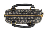 0416. Dior D-Vibe Bowling Bag, Gold Hardware9