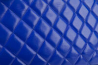 0468. Chanel Maxi Classic Blue Quilted Leather, Silver Hardware8