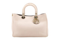 0474. Dior Diorissimo Tote Pink Leather, Gold hardware1