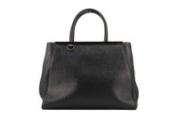 0479. Fendi 2Jours Tote Black Leather1
