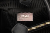 0479. Fendi 2Jours Tote Black Leather14