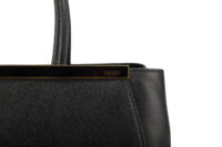 0479. Fendi 2Jours Tote Black Leather7