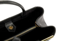 0479. Fendi 2Jours Tote Black Leather9