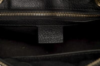 0488. Gucci Bamboo Handle Shoppers bag, Black leather, Gold hardware4