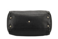 0488. Gucci Bamboo Handle Shoppers bag, Black leather, Gold hardware5