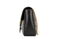 0489. Gucci Marmont Large Matelasse Black Leather, Gold Hardware5