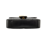 0489. Gucci Marmont Large Matelasse Black Leather, Gold Hardware6