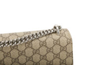 0492. Gucci Dionysus Large Beige Canvas Silver-tone Hardware14