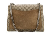 0492. Gucci Dionysus Large Beige Canvas Silver-tone Hardware4