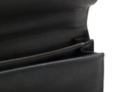 0493. Gucci Dionysus Large Black Suede, Silver Hardware10