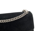 0493. Gucci Dionysus Large Black Suede, Silver Hardware14