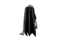 0493. Gucci Dionysus Large Black Suede, Silver Hardware3