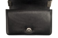 0494. Chanel Boy Bag Mini, Black Leather Stingray, Aged-tone Silver Hardware12