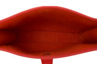 0504. Hermes Evelyne 18 Neon Red, Palladium Hardware10
