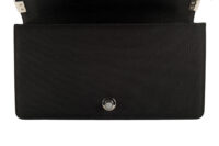 0506. Chanel Boy Bag Medium, Black Neon Nylon, Silver Hardware12