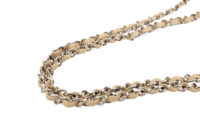 0513. Chanel Classic Jumbo, Single Flap, Beige Caviar Leather, Silver Hardware16