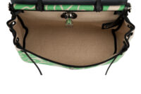 0514. Hermes Herbag 31 Maillons & Co Chain Motif Plume Canvas Palladium Hardware13