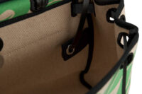 0514. Hermes Herbag 31 Maillons & Co Chain Motif Plume Canvas Palladium Hardware14