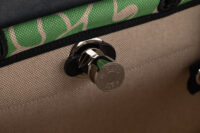 0514. Hermes Herbag 31 Maillons & Co Chain Motif Plume Canvas Palladium Hardware18