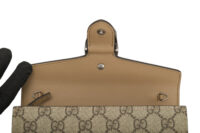 0527. Gucci Dionysus Wallet on Chain Small GG Monogram Canvas, Silver Hardware8