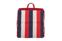 0528. Gucci Sylvie Red:Blue Tote String Backpack2