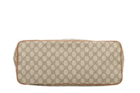 0530. Gucci GG Monogram Canvas Tote, Bird Embroidered, Gold Hardware6