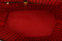 0208. Louis Vuitton Neverfull MM, Damier Ebene, Gold Hardware NEW13