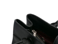 0542. Chanel Neo Executive Tote Black Leather, Silver Hardware11