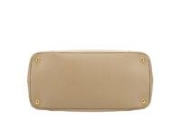 0546. Prada Galleria Saffiano Lux Beige Two-Tone, Gold Hardware6