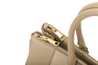 0546. Prada Galleria Saffiano Lux Beige Two-Tone, Gold Hardware9